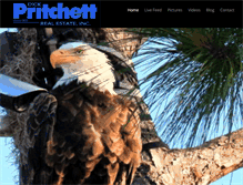 Tablet Screenshot of dickpritchettrealestate.com